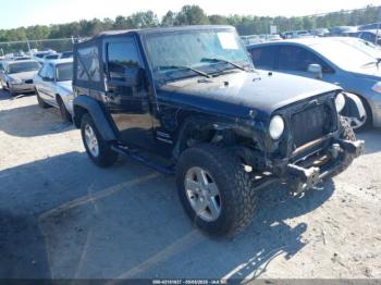  Salvage Jeep Wrangler
