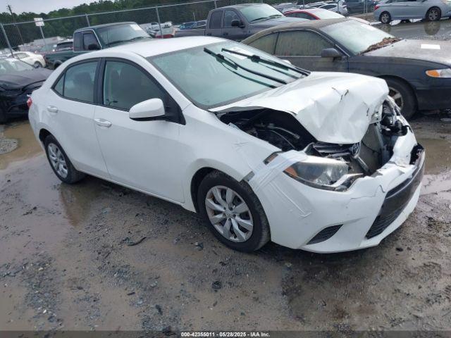  Salvage Toyota Corolla