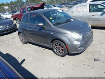  Salvage FIAT 500