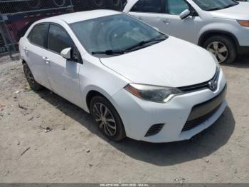  Salvage Toyota Corolla