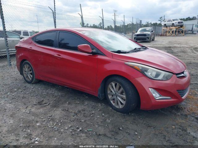  Salvage Hyundai ELANTRA