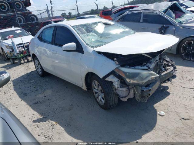  Salvage Toyota Corolla