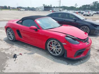  Salvage Porsche 718 Spyder