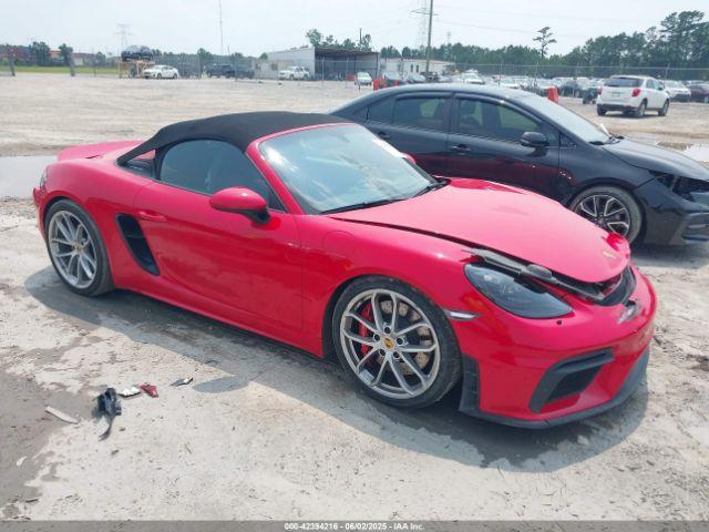  Salvage Porsche 718 Spyder