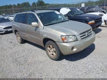  Salvage Toyota Highlander
