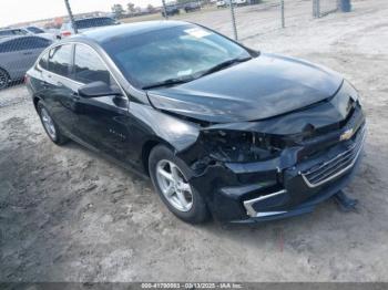  Salvage Chevrolet Malibu