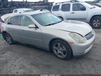  Salvage INFINITI G35