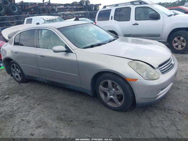  Salvage INFINITI G35