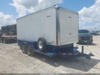  Salvage Trailer 21  Air-tow Enclosed