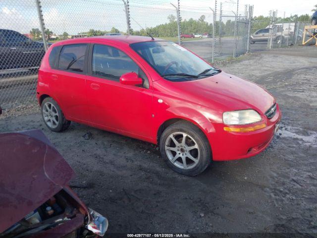  Salvage Chevrolet Aveo 5