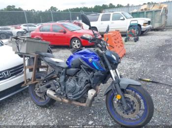  Salvage Yamaha Mt07