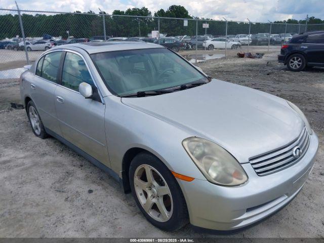  Salvage INFINITI G35