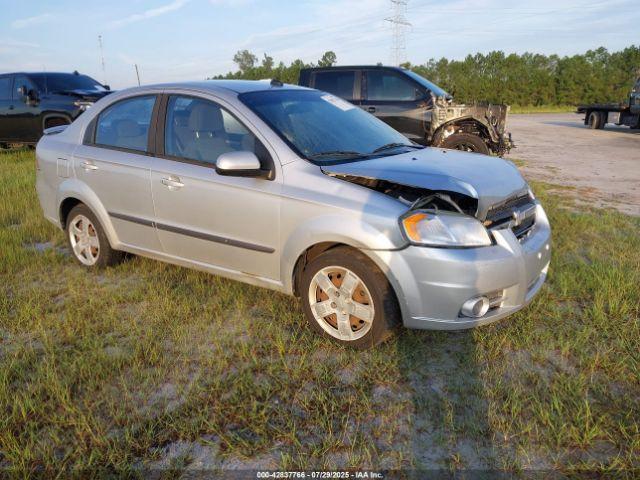  Salvage Chevrolet Aveo