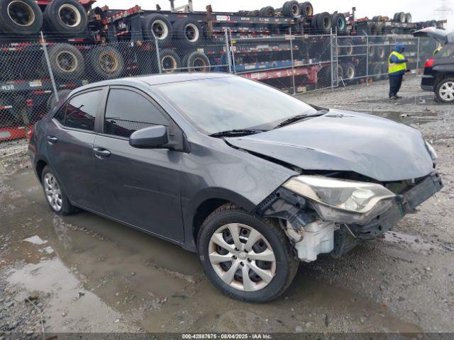  Salvage Toyota Corolla