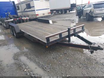  Salvage P And T 82 X 20 Equipment Trailer