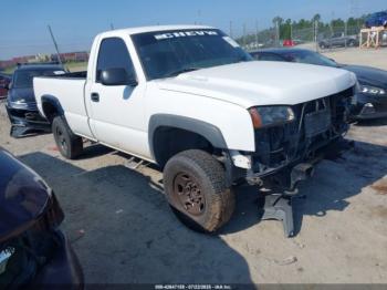  Salvage Chevrolet Silverado 2500