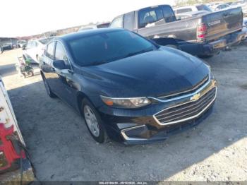  Salvage Chevrolet Malibu