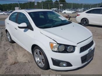  Salvage Chevrolet Sonic