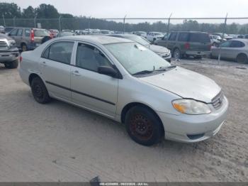  Salvage Toyota Corolla