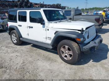  Salvage Jeep Wrangler