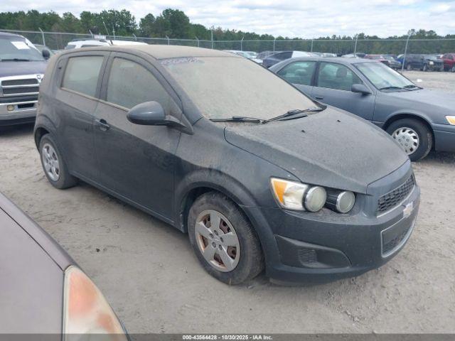  Salvage Chevrolet Sonic