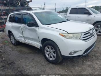  Salvage Toyota Highlander
