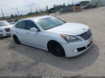  Salvage Hyundai Equus