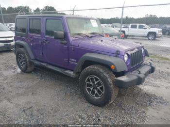  Salvage Jeep Wrangler