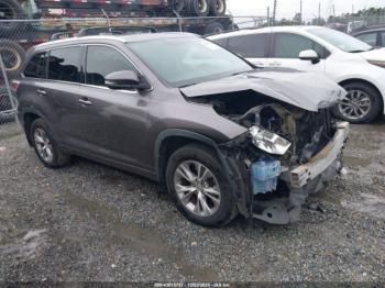  Salvage Toyota Highlander
