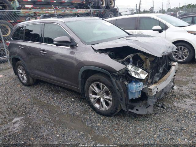  Salvage Toyota Highlander