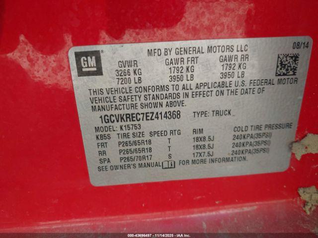 Chevrolet Silverado 1500 2lt Image 16