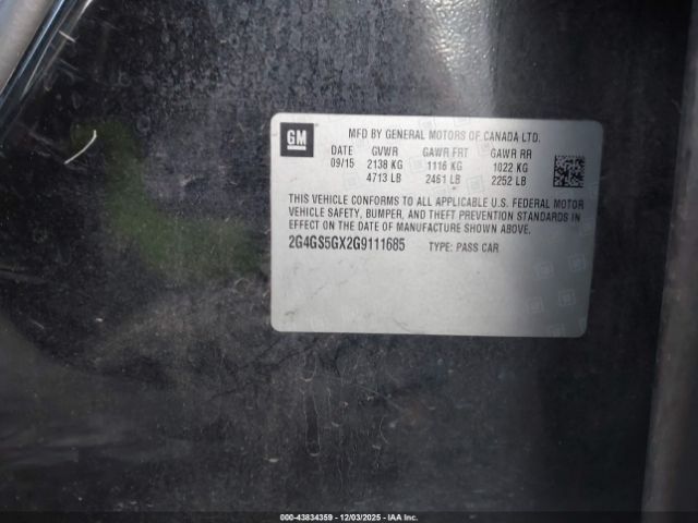 Buick Regal Turbo Premium Ii Image 12