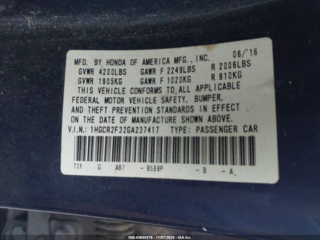 Honda Accord Lx Image 8