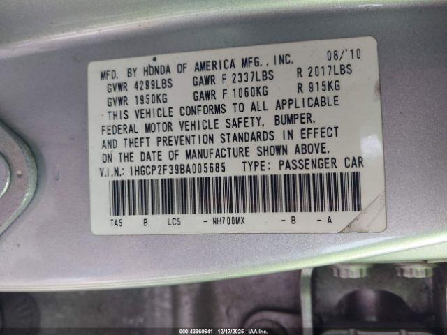 Honda Accord 2.4 Lx Image 5