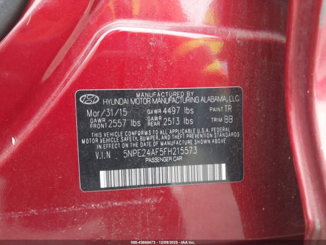 Hyundai SONATA Se Image 3