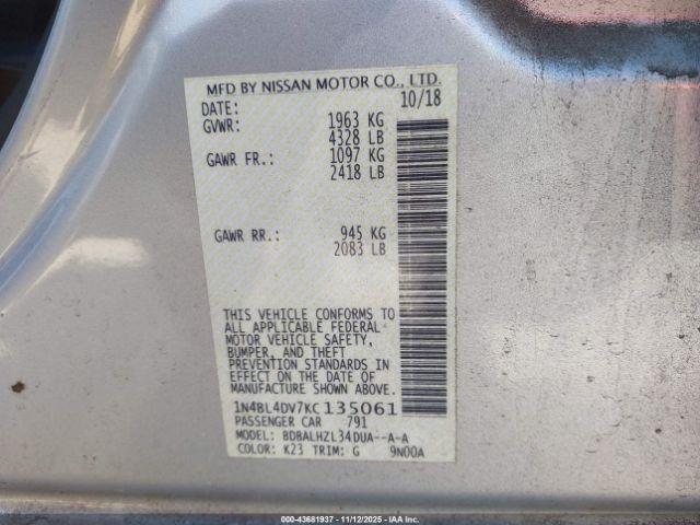 Nissan Altima 2.5 Sv Image 7