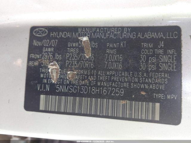 Hyundai SANTA FE Gls Image 9