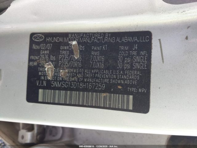 Hyundai SANTA FE Gls Image 10